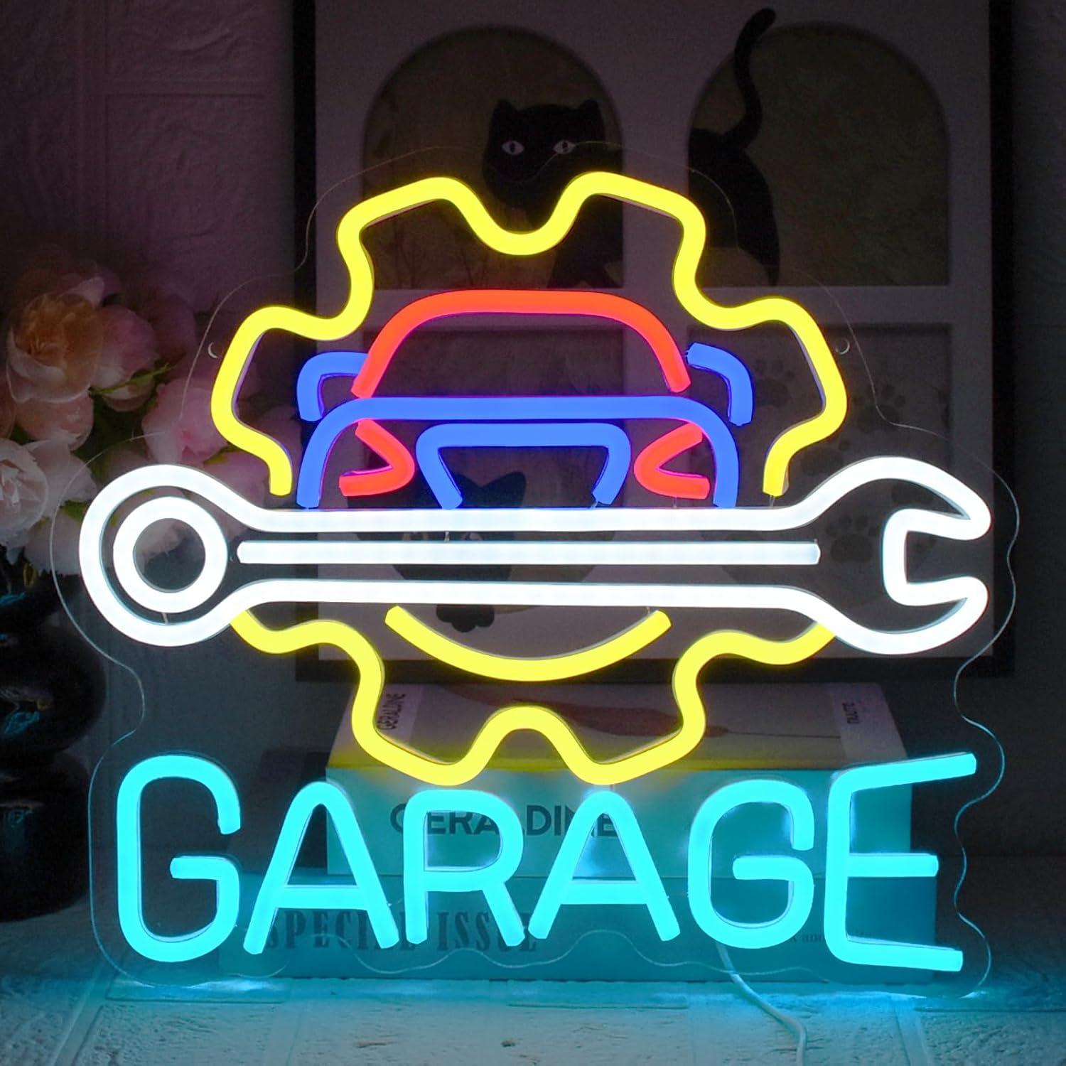 Letreiro Neon para Garagem, Lu - Auto Repair Shops avaliação e preço
