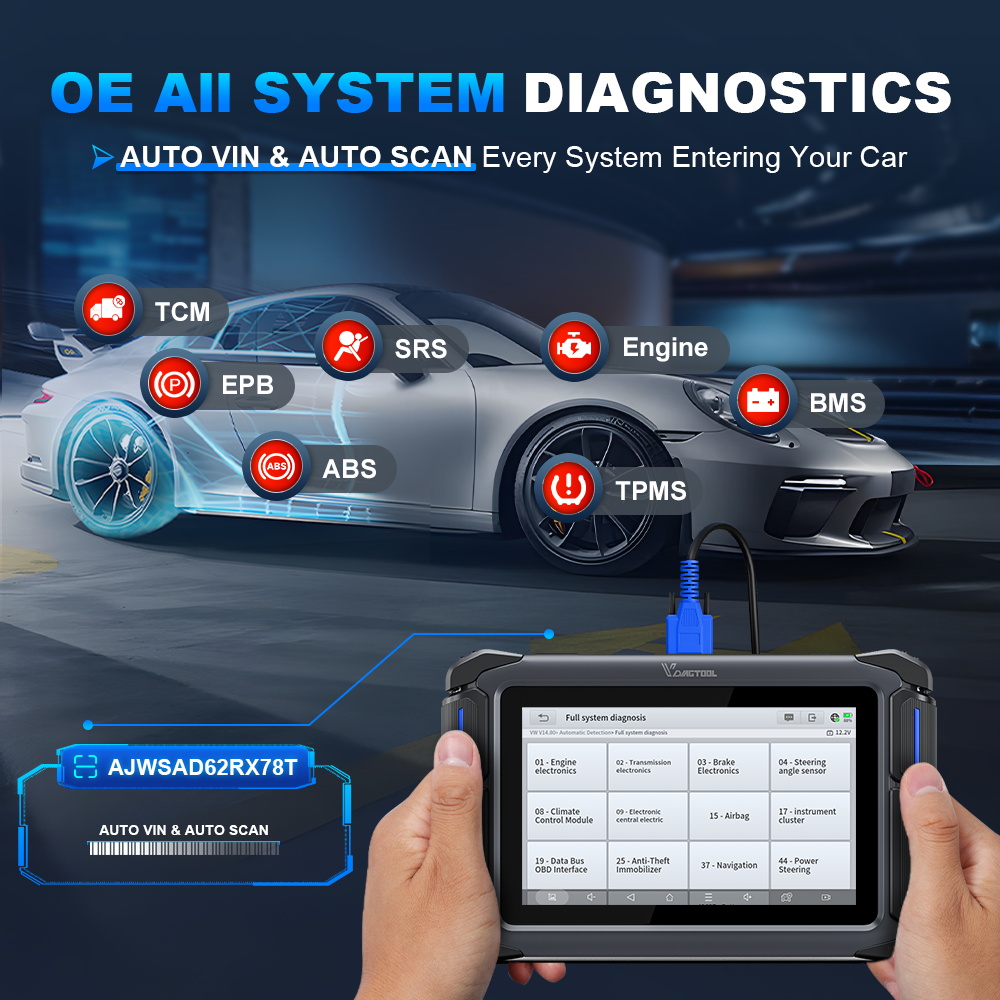 Estoque na UE: VDAIGTOOL VD70  - Car Diagnostic Tool avaliação e preço