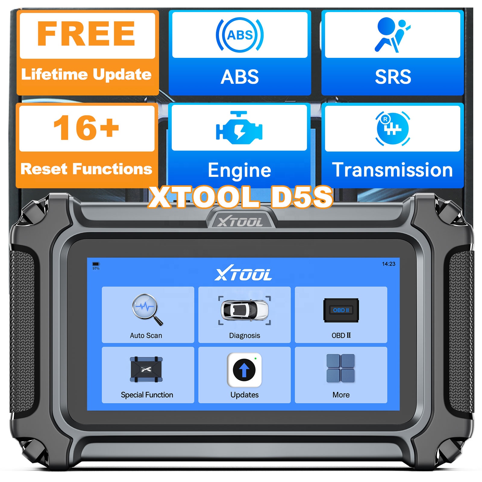 Scanner OBD2 D5S 12V com Atual - Car Diagnostic Tool avaliação e preço