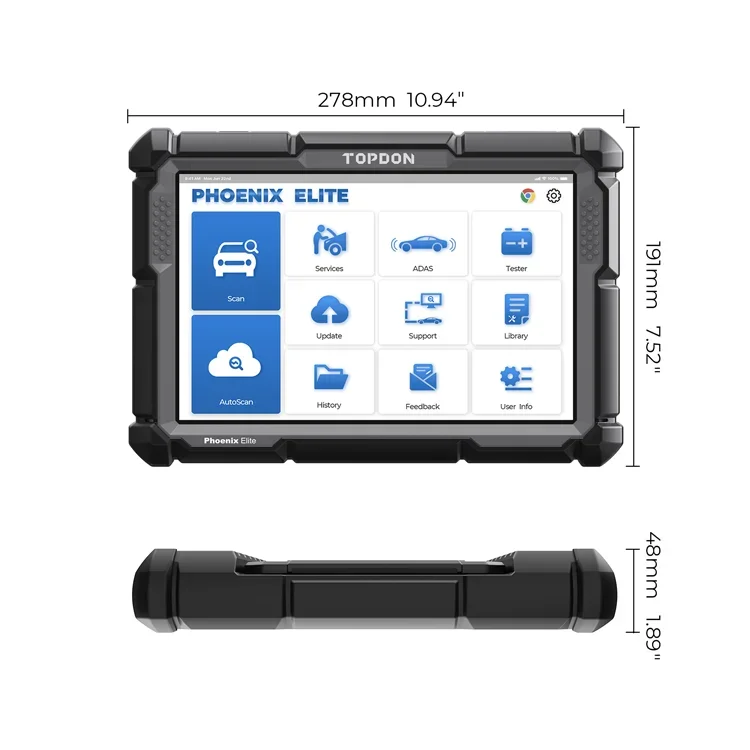 Topdon phoenix elite carro ecu - Car Diagnostic Tool avaliação e preço