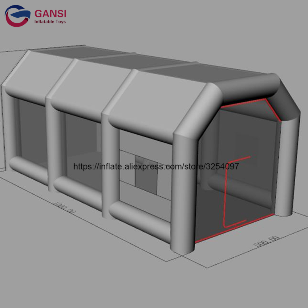 Tenda Inflável Grande para Car - Inflatable Paint Booth avaliação e preço